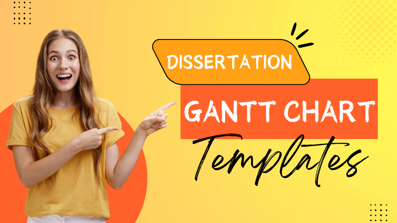 Dissertation Gantt Chart Templates, Examples, Features